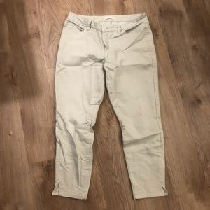 LC Lauren Conrad skinny crop ankle jeans